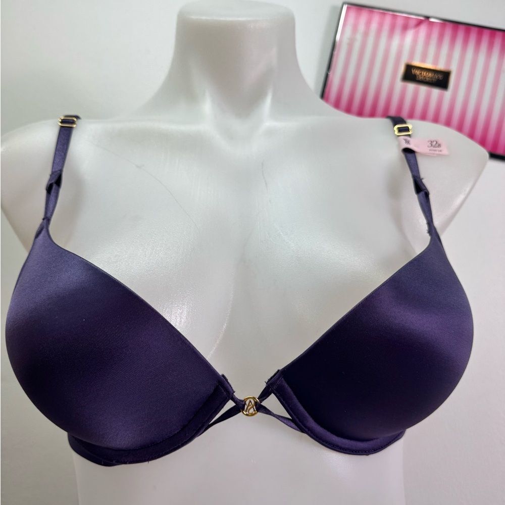 🔥Victoria's Secret Deep Purple Bra bombshell pushup sz 32B NWT